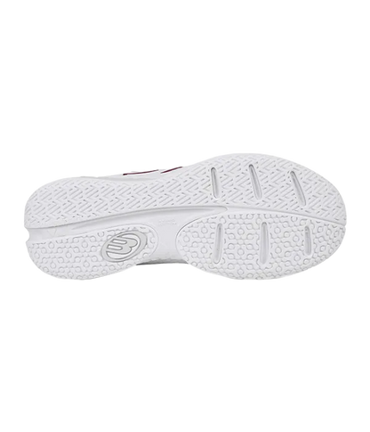 Padel Shoes Bullpadel Elite 25I Mujer Blanco/Granate 2025