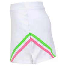 Girls' Chevron Flat Tennis Skort WhiteTienda Tennis