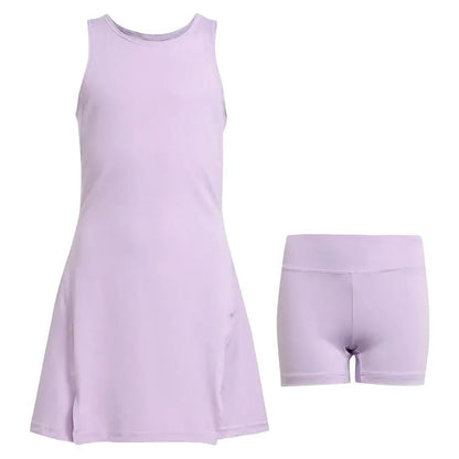 Girls' Club Tennis Dress Powder PlumTienda Tennis