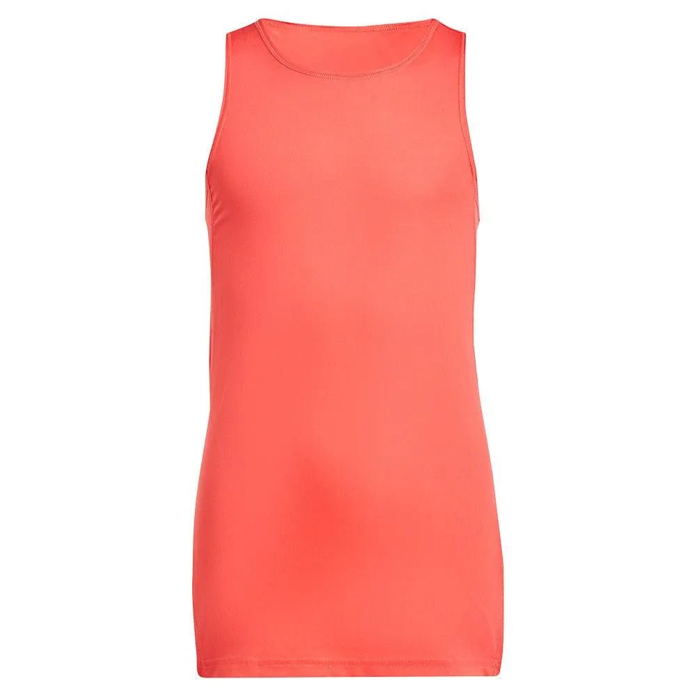 Girls' Club Tennis Tank Semi Lucid RedTienda Tennis