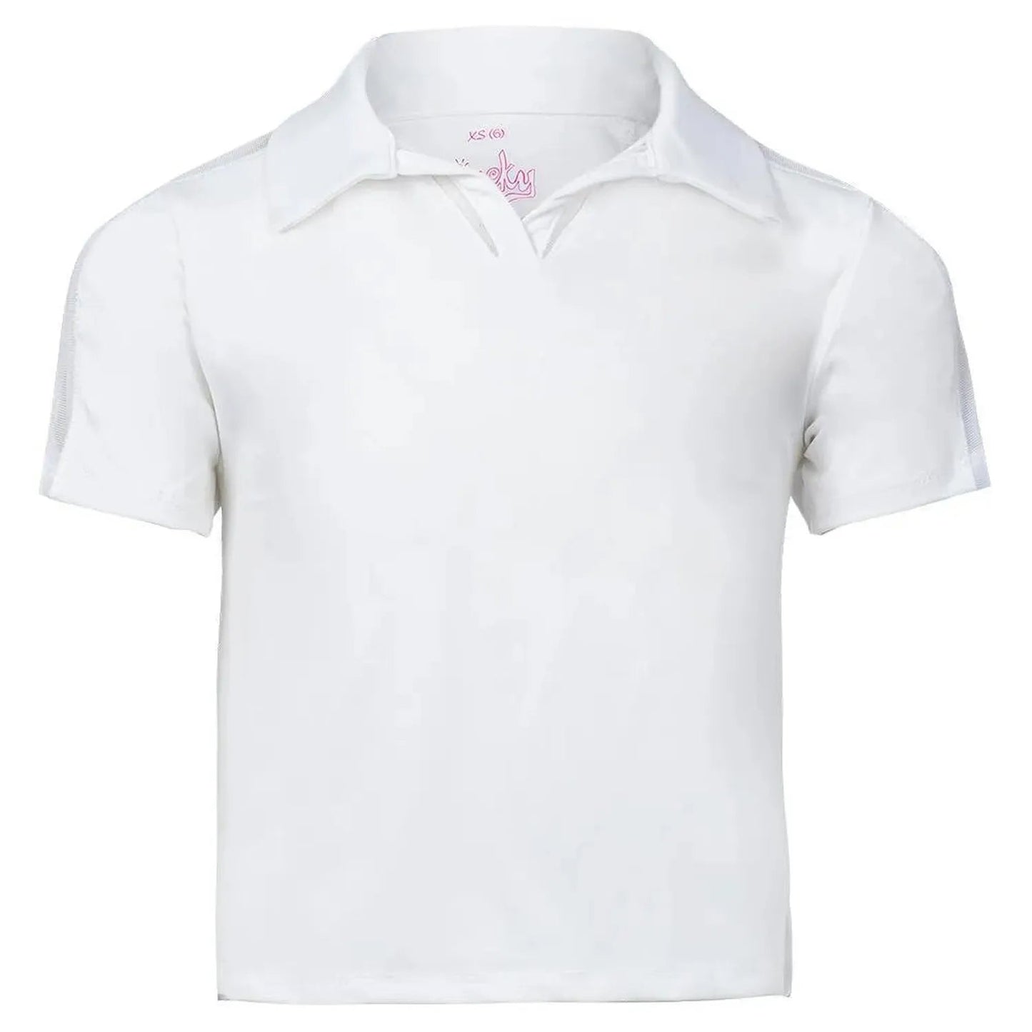Girls' Cropped Tennis PoloTienda Tennis