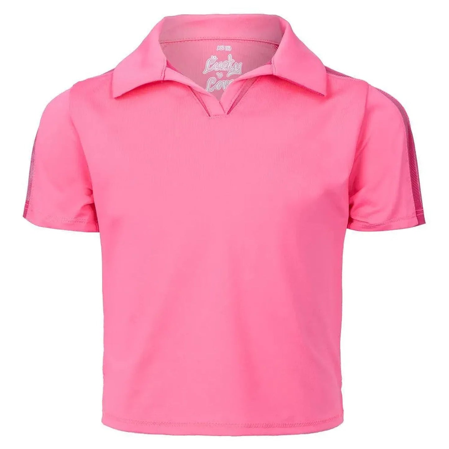 Girls' Cropped Tennis PoloTienda Tennis