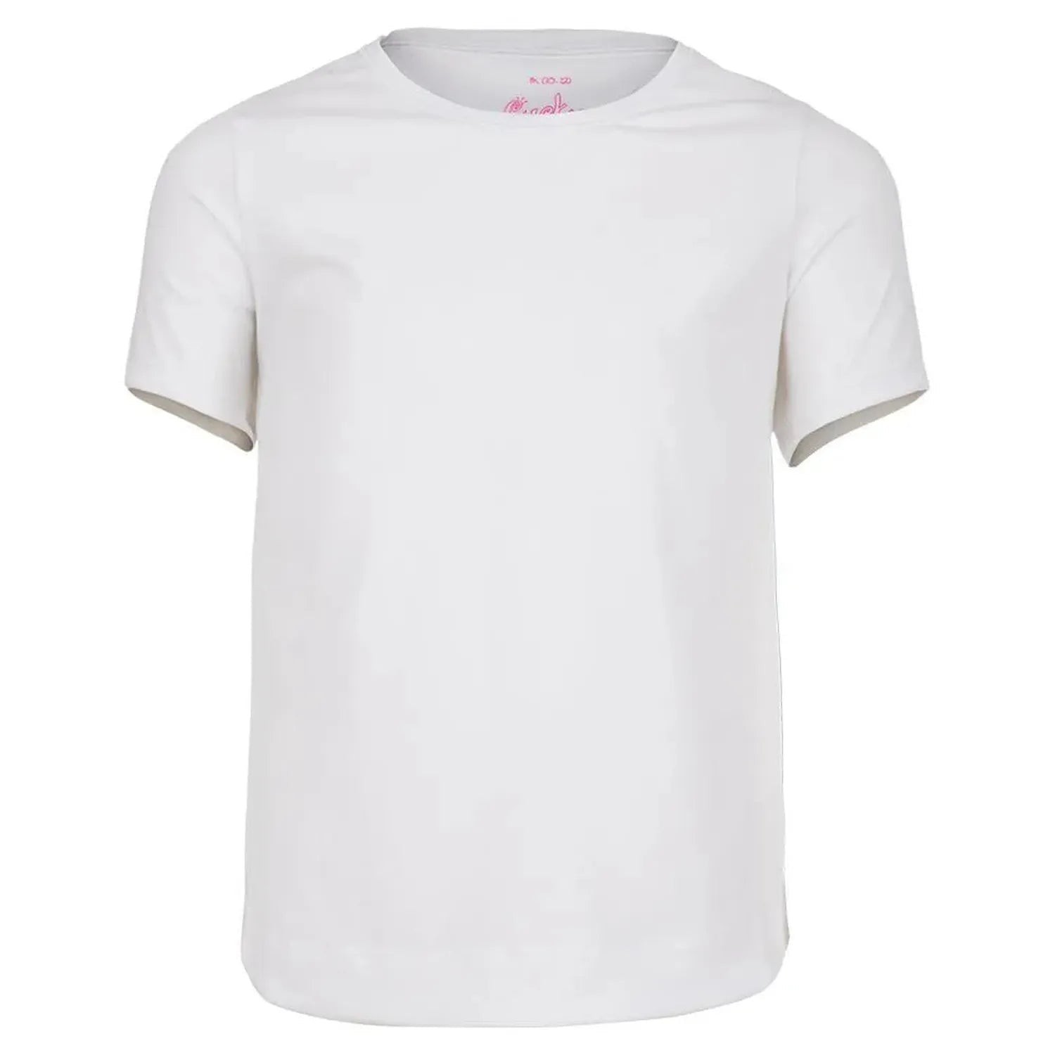 Girls' Dynamic High - Low Short Sleeve Tennis TopTienda Tennis