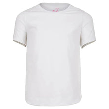 Girls' Dynamic High - Low Short Sleeve Tennis TopTienda Tennis