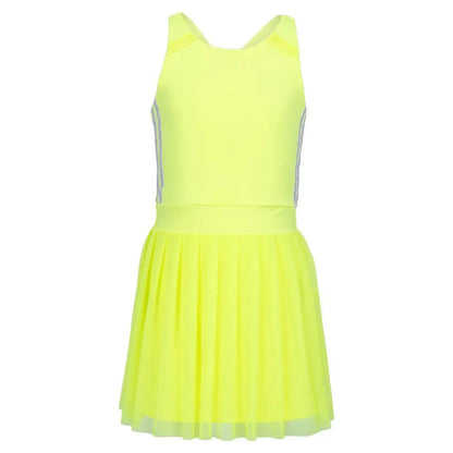 Girls' Game Time Tennis Dress Neon YellowTienda Tennis