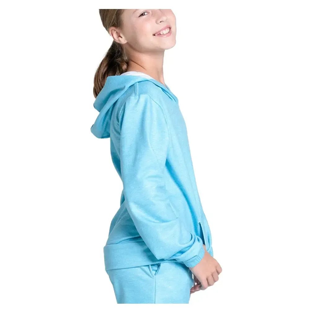Girls' Heather Tennis HoodieTienda Tennis