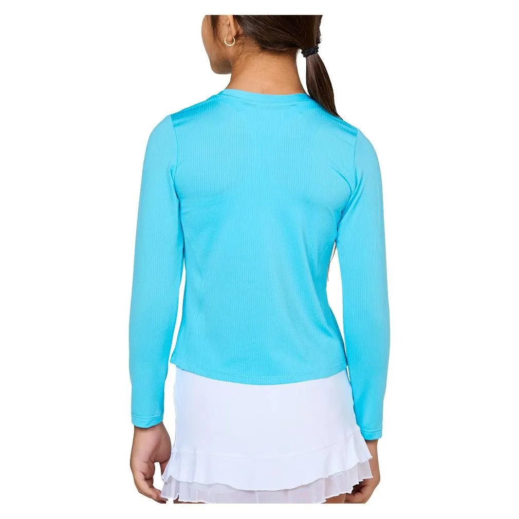 Girls' Long Sleeve Tennis TopTienda Tennis
