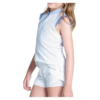 Girls' Lovely Pleat Tennis Tank Baby LavenderTienda Tennis
