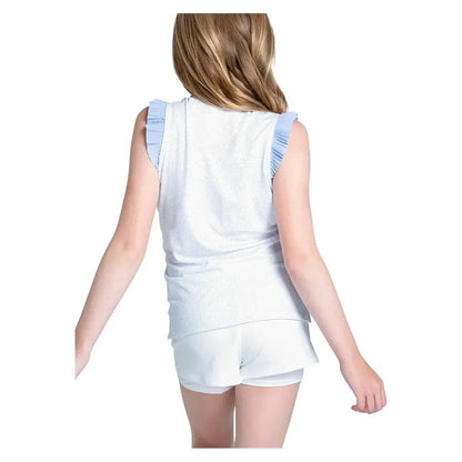 Girls' Lovely Pleat Tennis Tank Baby LavenderTienda Tennis