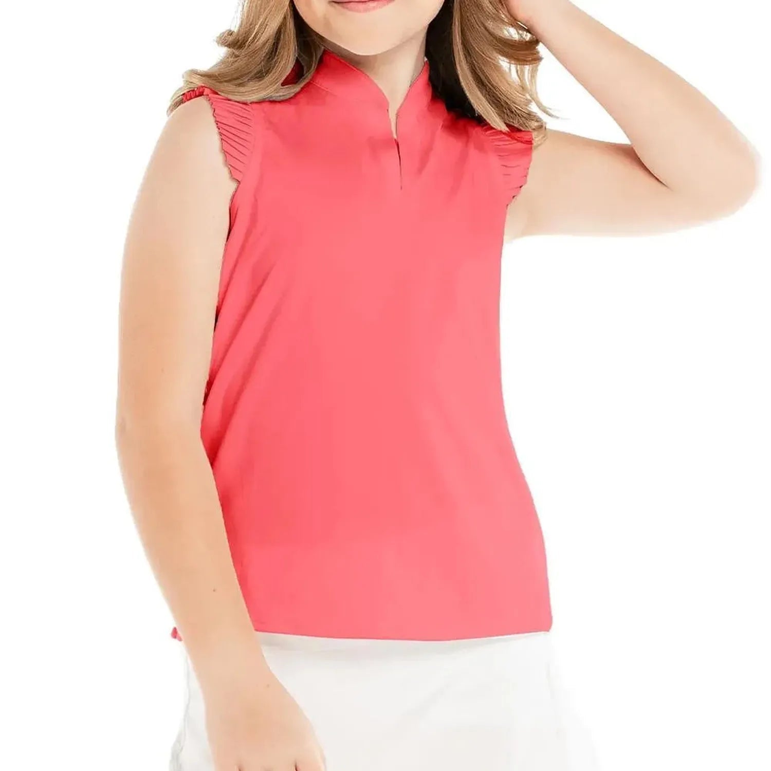 Girls' Pleat Me Up Tennis TankTienda Tennis