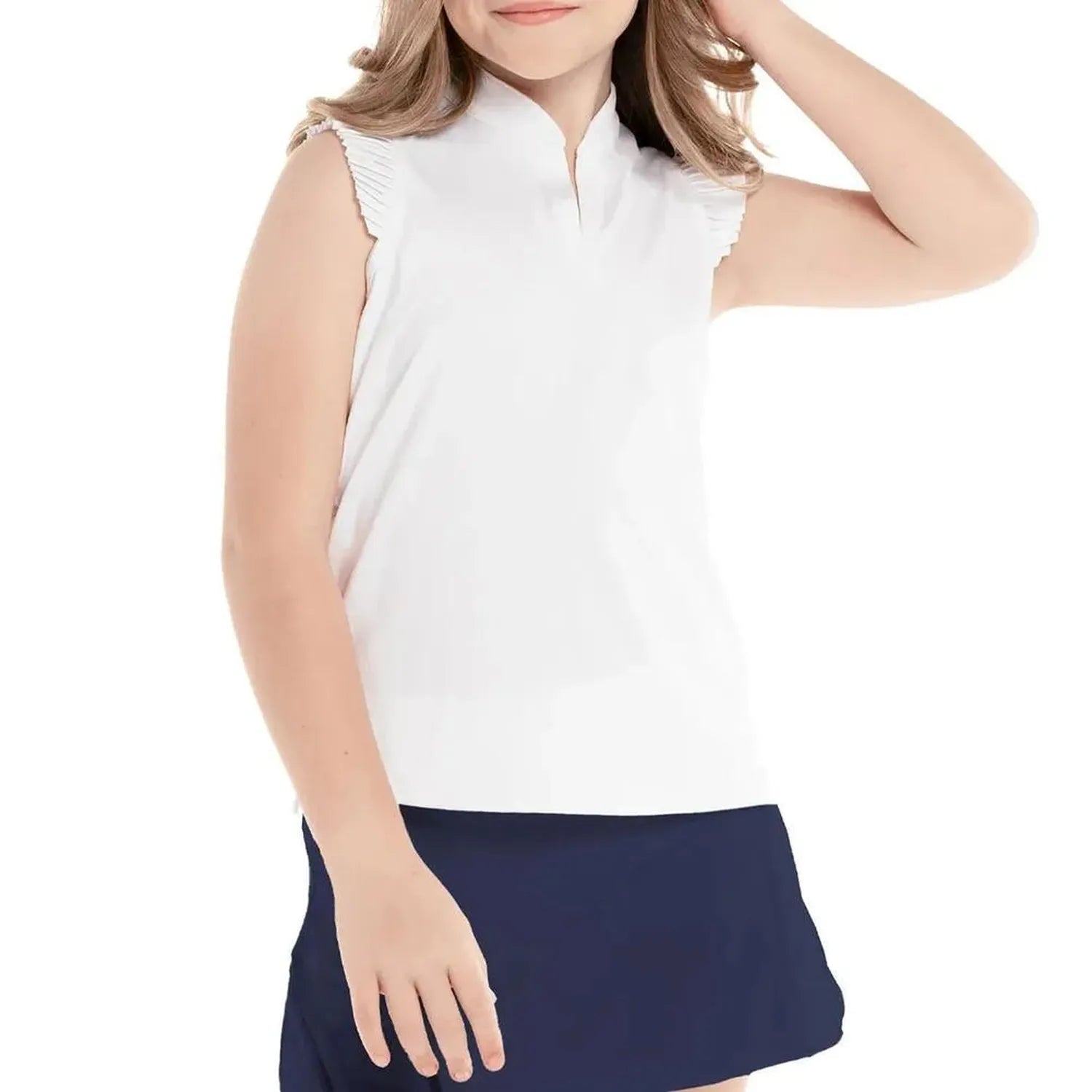 Girls' Pleat Me Up Tennis TankTienda Tennis