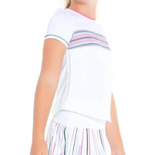 Girl's Prep In My Step Tennis Short Sleeve WhiteTienda Tennis