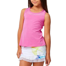 Girl's Racerback Tennis Tank Super PinkTienda Tennis