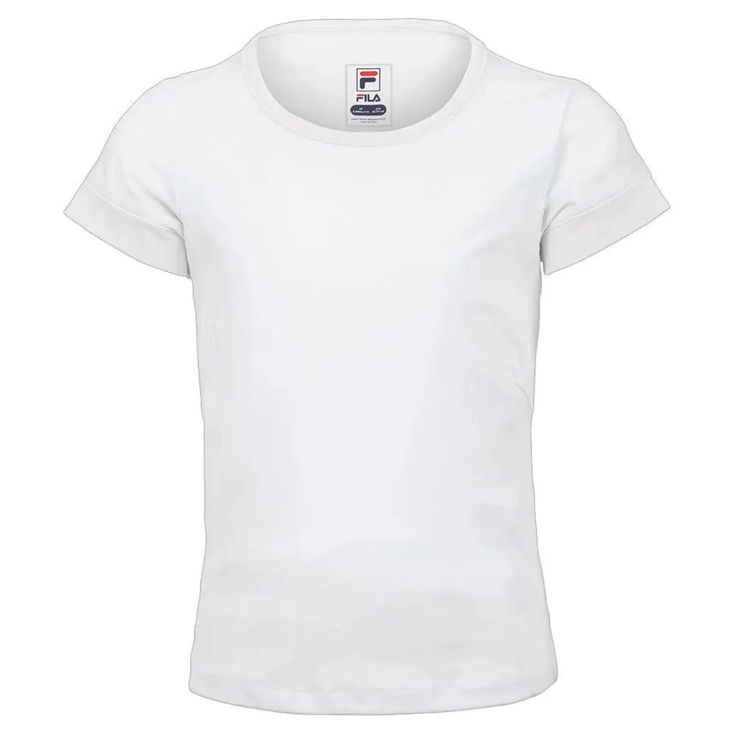 Girls' Short Sleeve Tennis CrewTienda Tennis