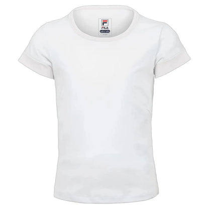 Girls' Short Sleeve Tennis CrewTienda Tennis