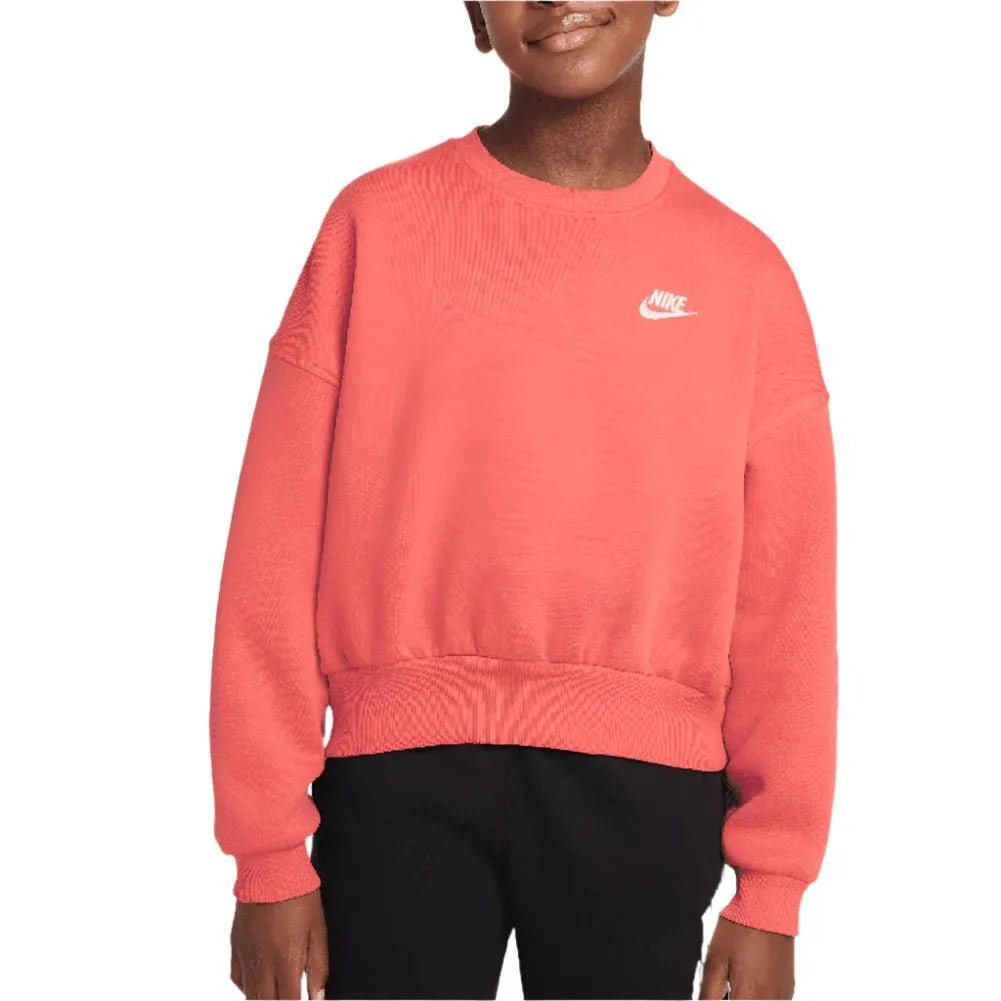 Girls' Sportswear Club Fleece Crew Neck SweatshirtTienda Tennis