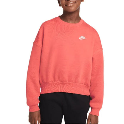 Girls' Sportswear Club Fleece Crew Neck SweatshirtTienda Tennis