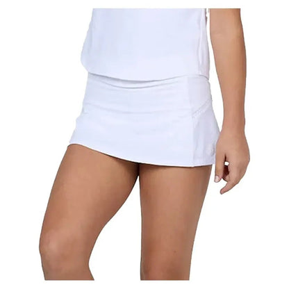 Girls' Tennis Skort WhiteTienda Tennis