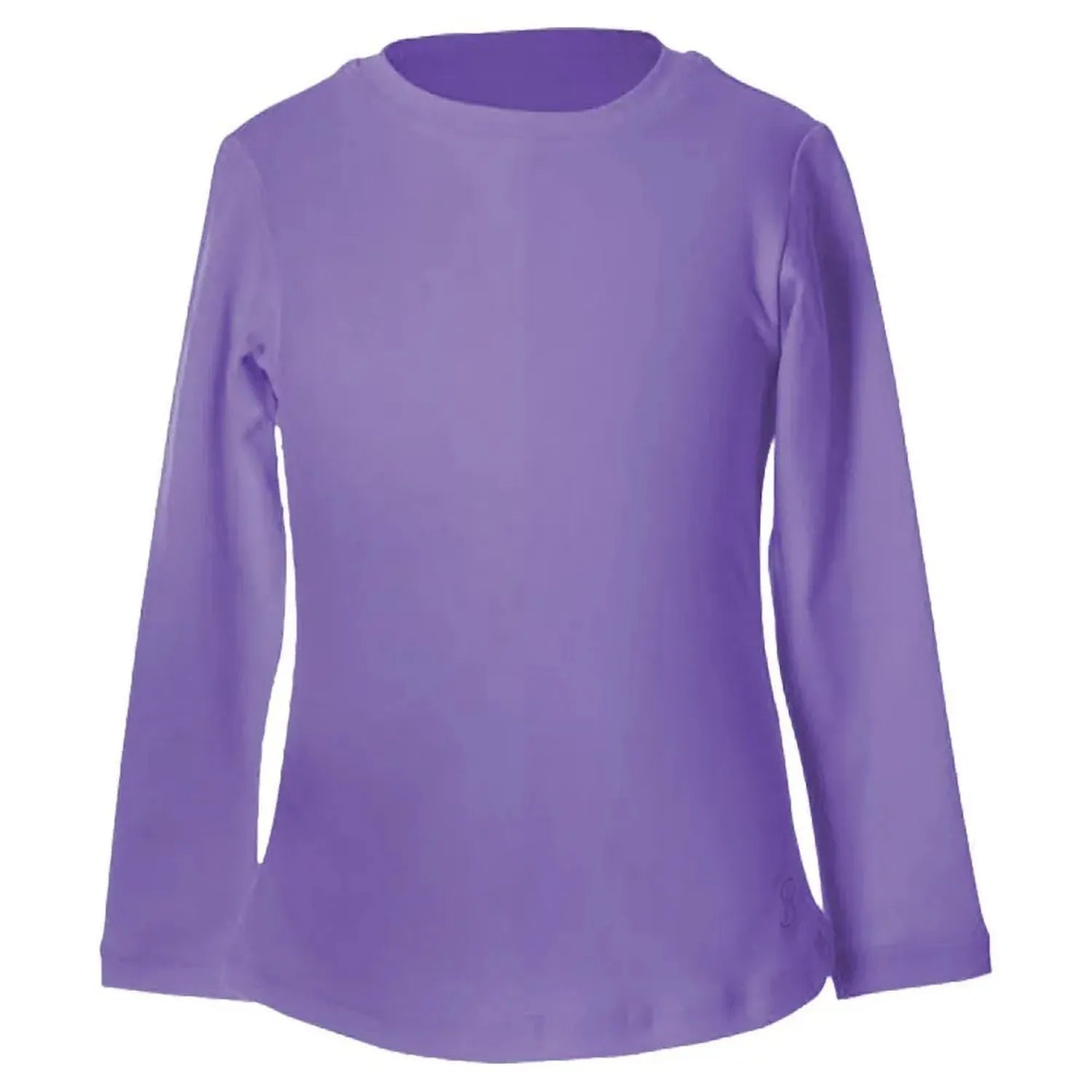 Girls' UV Colors Long Sleeve Tennis Top AmethystTienda Tennis