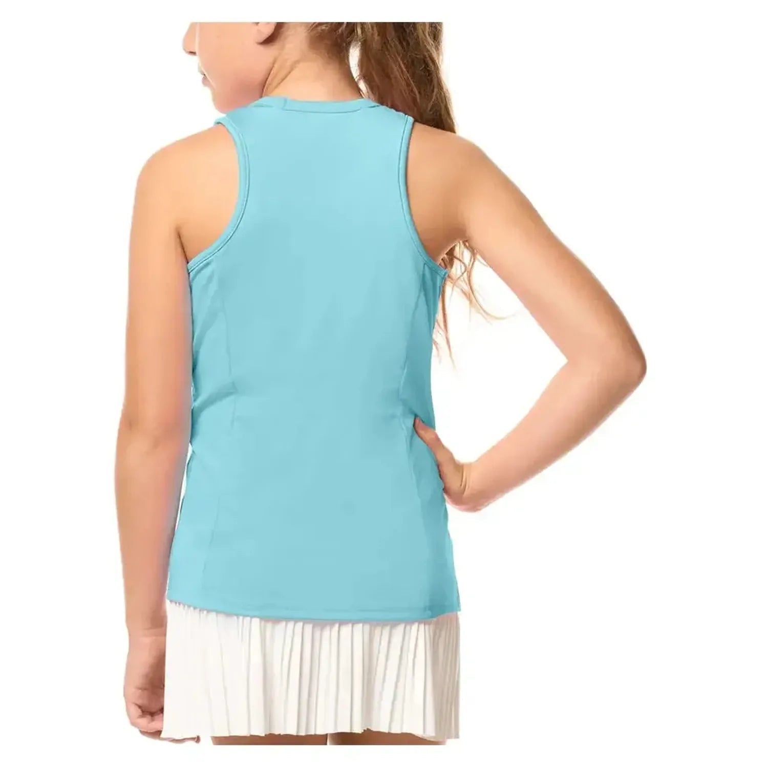 Girls' V - Neck Cutout Tennis Tank OceanTienda Tennis