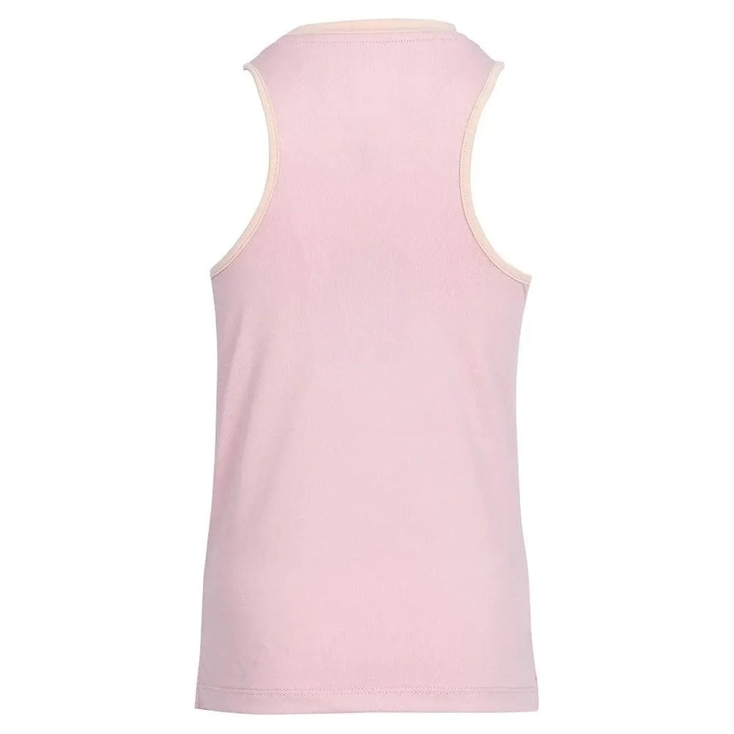 Girl's V - Neck Tennis Tank Pink and OrangeTienda Tennis