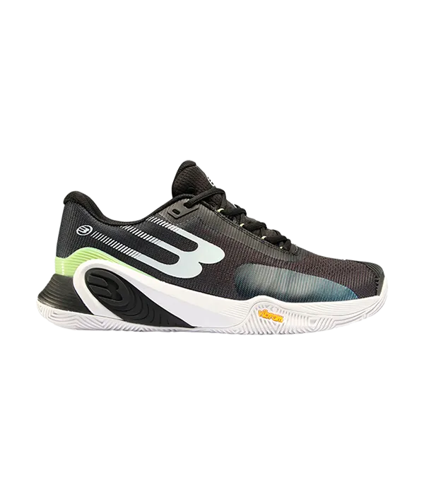 Padel Shoes Bullpadel Hack Vibram 24I Negro/Verde