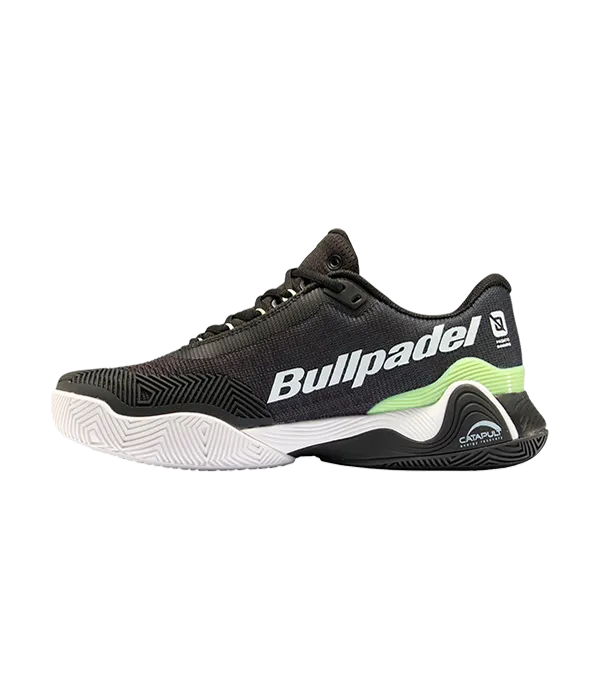Padel Shoes Bullpadel Hack Vibram 24I Negro/Verde