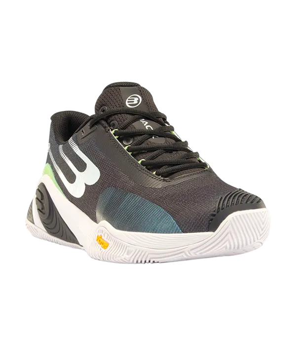Padel Shoes Bullpadel Hack Vibram 24I Negro/Verde