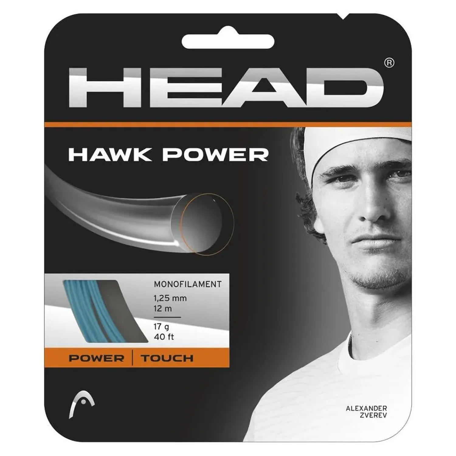 Hawk Power 17G Tennis StringTienda Tennis