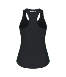 Camiseta de Tirantes HEAD Spirit Negro Mujer