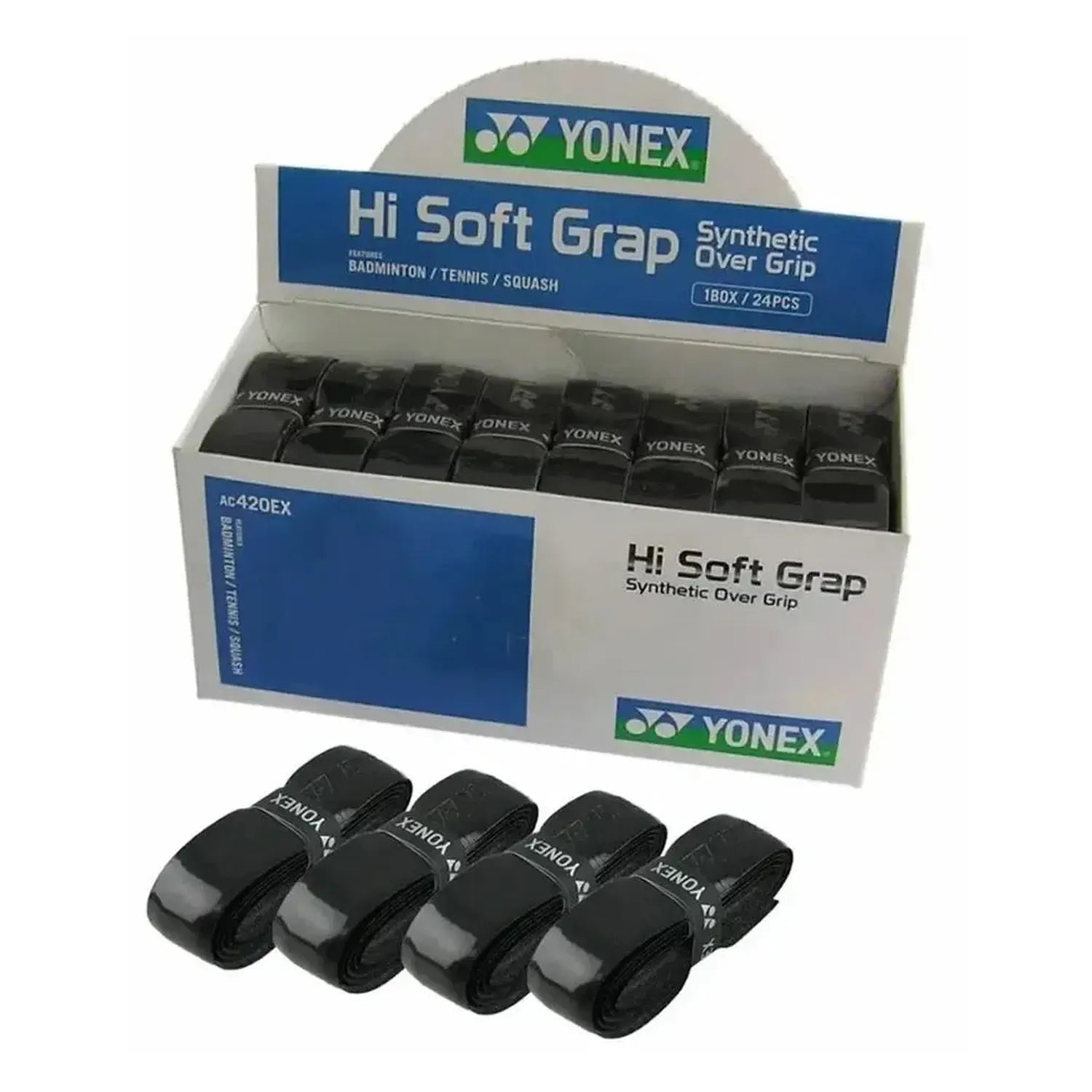 Hi Soft Grap Tennis Over Grip Box of 24Tienda Tennis