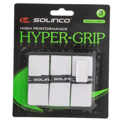 Hyper Extra Tacky Tennis Over Grip White 3 PackTienda Tennis
