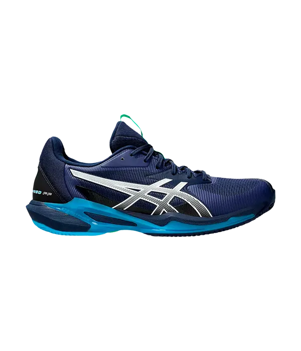 Padel Shoes Asics Solution Speed FF 3 Clay Blue Expanse/White