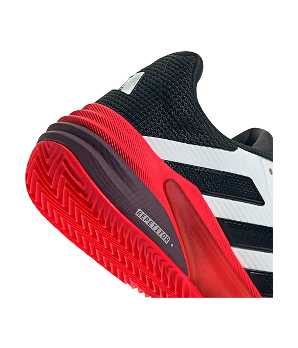 Padel Shoes Adidas Barricade 13 CL Blanco/Rojo