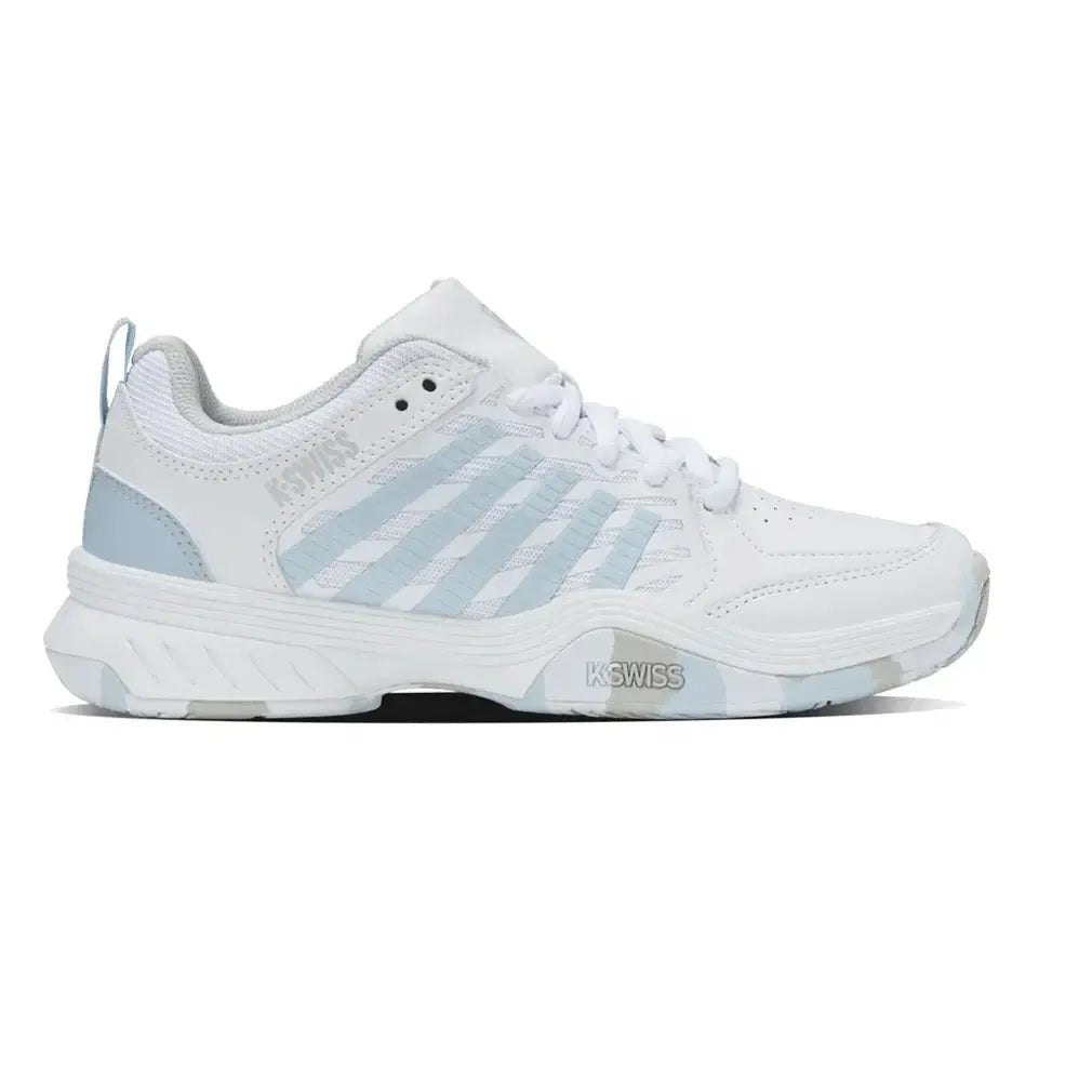 Juniors' Court Express 2 Tennis Shoes White and Ballad BlueTienda Tennis