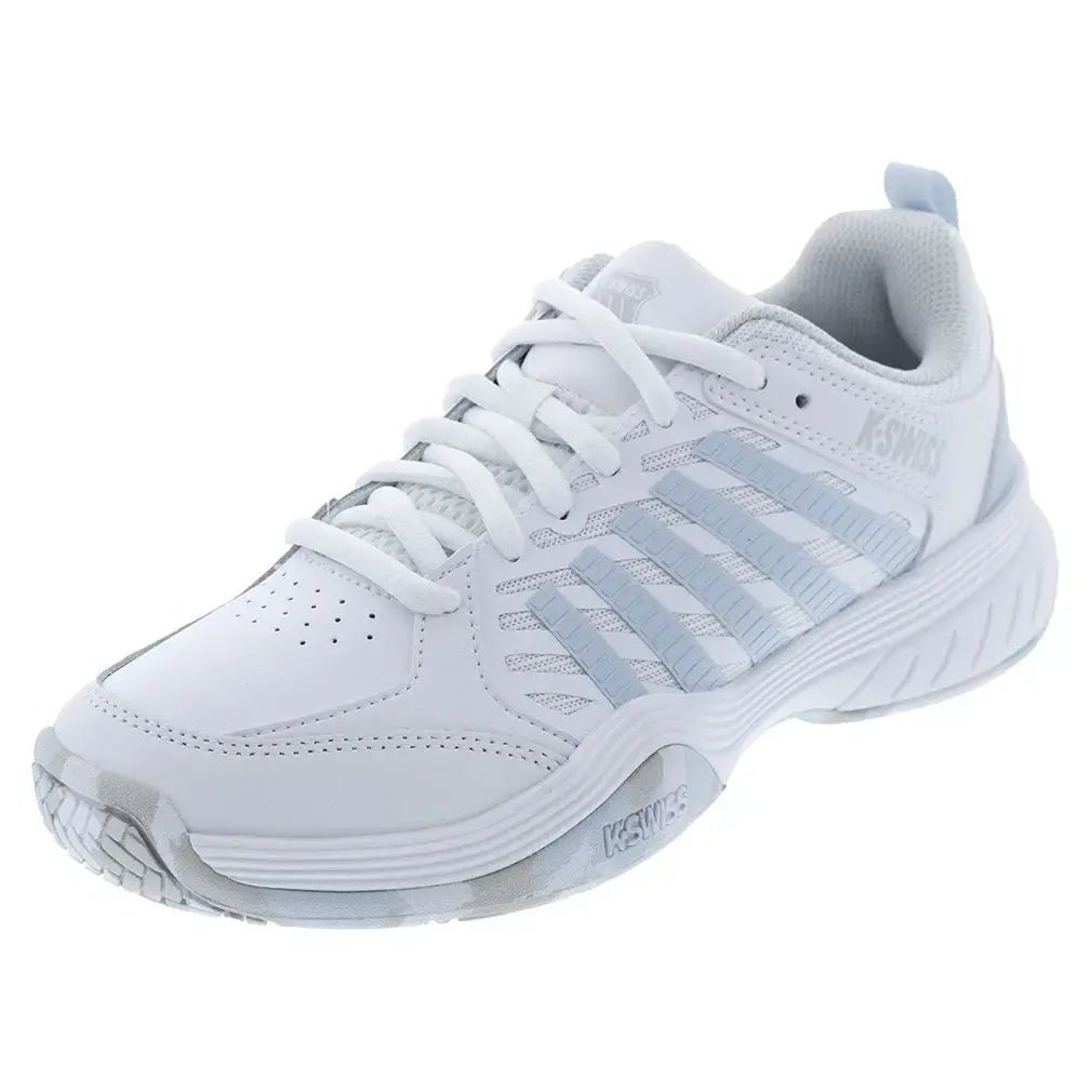 Juniors' Court Express 2 Tennis Shoes White and Ballad BlueTienda Tennis