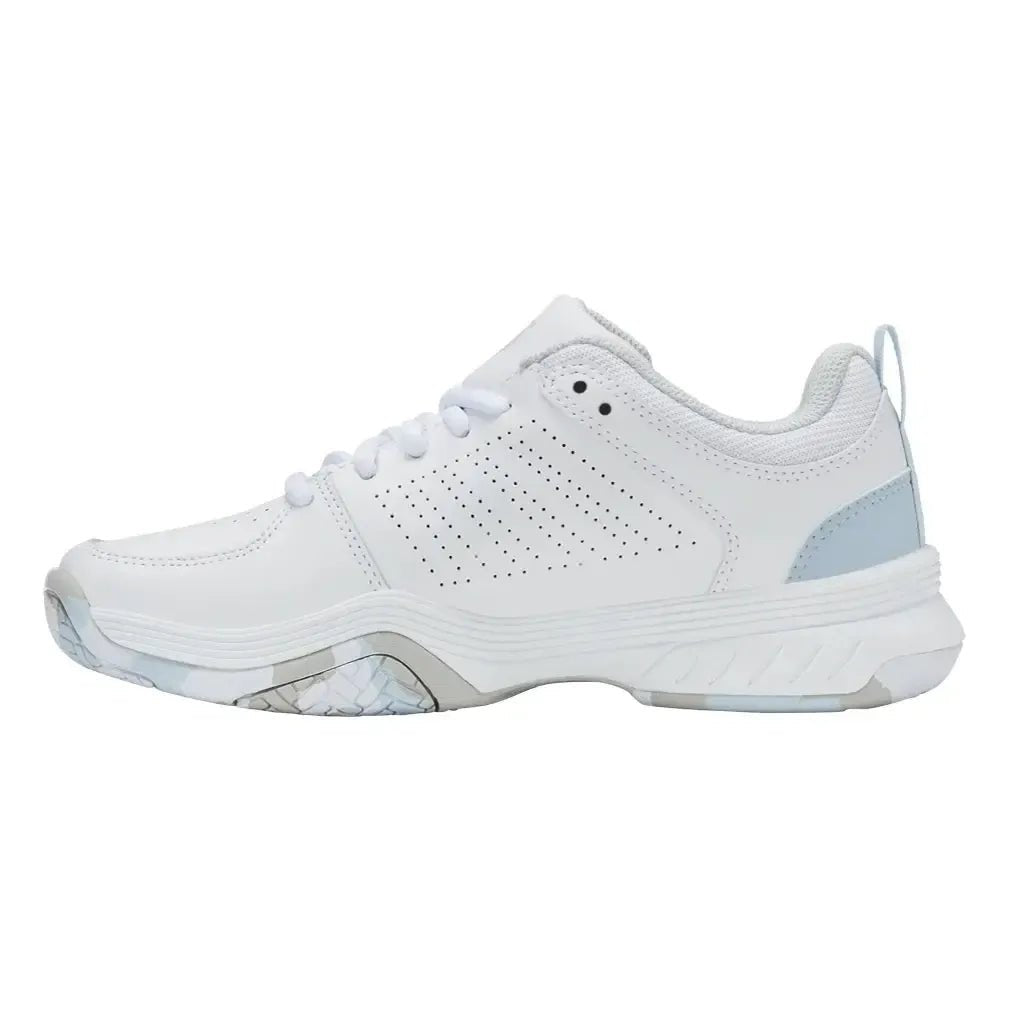 Juniors' Court Express 2 Tennis Shoes White and Ballad BlueTienda Tennis