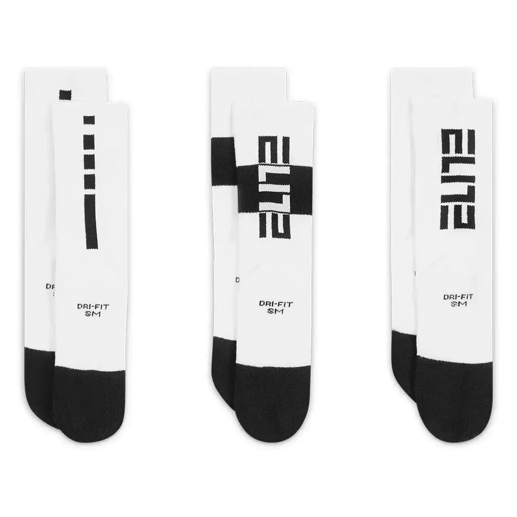 Juniors' Elite Crew Socks 3 PairsTienda Tennis