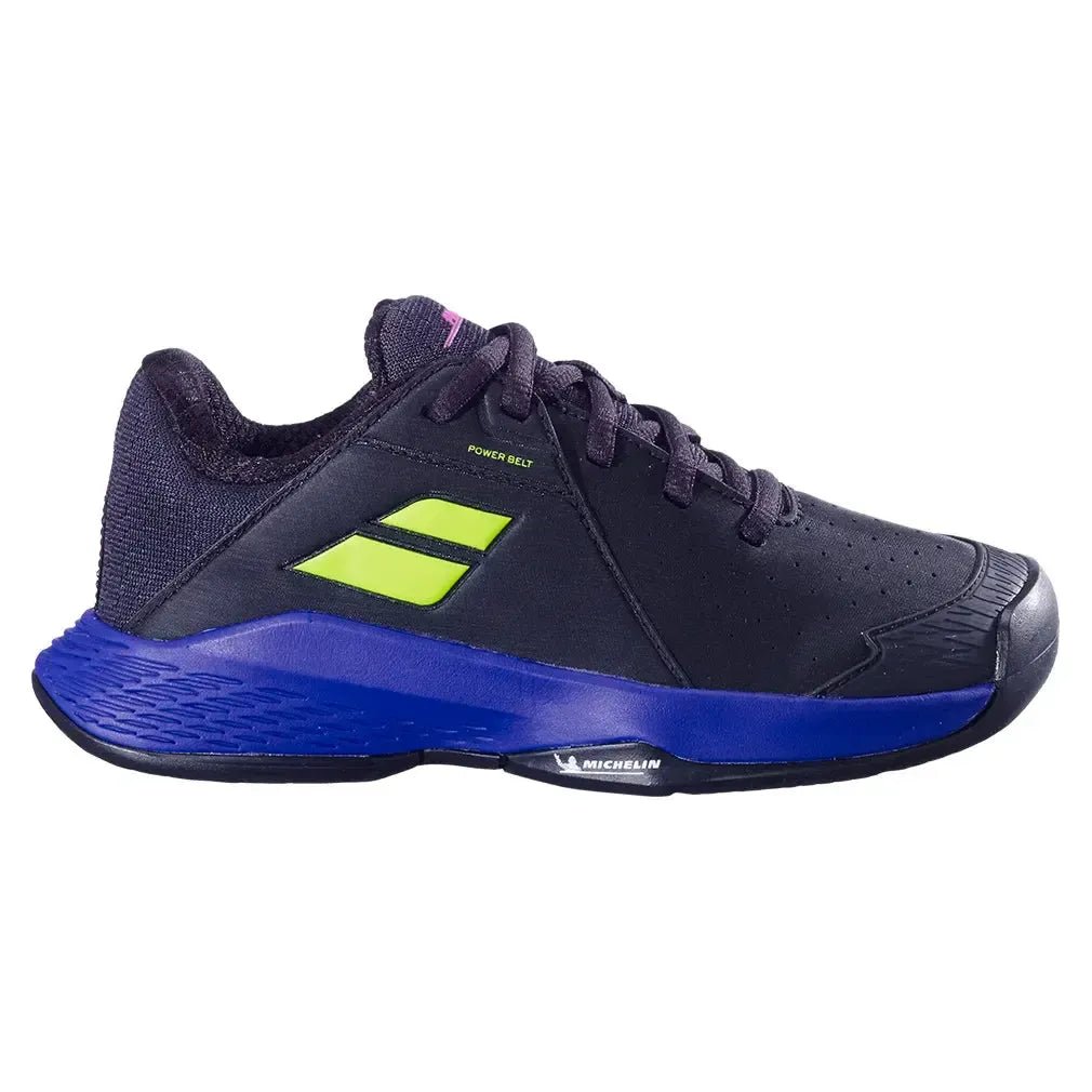 Juniors' Propulse 3 Tennis Shoes Black and Dark BlueTienda Tennis