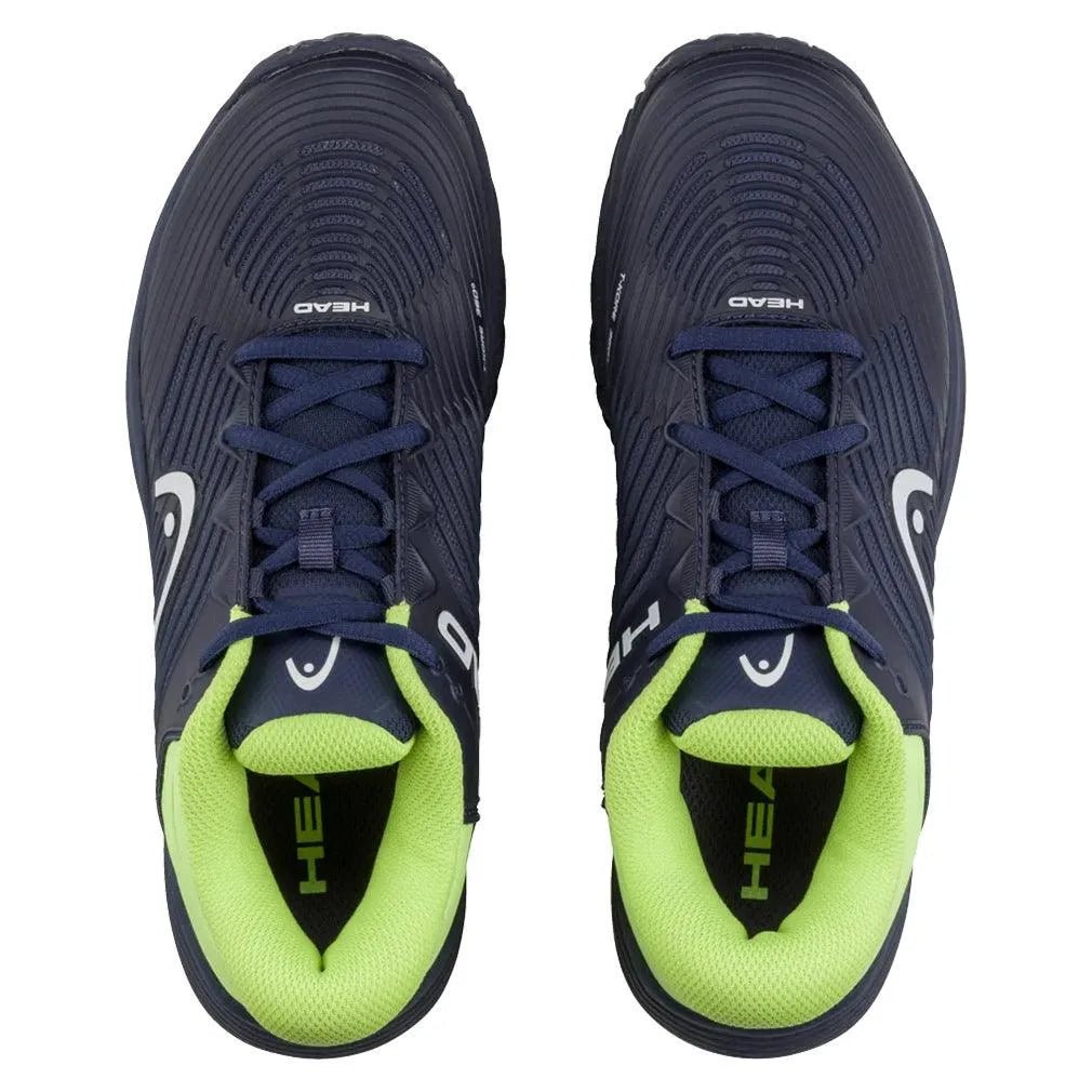 Juniors Revolt Pro 4.5 Tennis Shoes Navy and LimeTienda Tennis