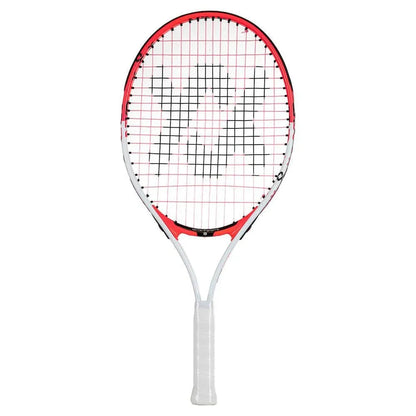 Juniors' Revolution 23 Prestrung Tennis Racquet White and Hot PinkTienda Tennis