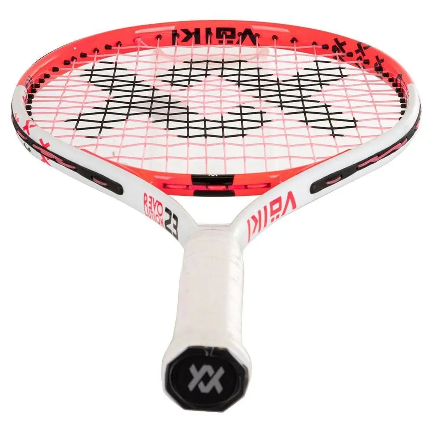 Juniors' Revolution 23 Prestrung Tennis Racquet White and Hot PinkTienda Tennis