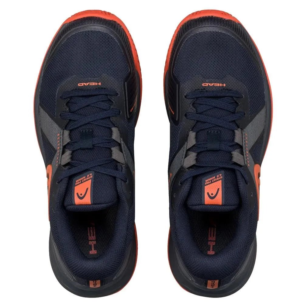 Juniors Sprint Pro 4.0 Tennis Shoes Dark Blue and RedTienda Tennis
