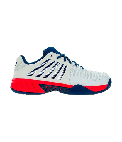 Padel Shoes K-Swiss Express Light 3 Blanco/Rojo Sanyo