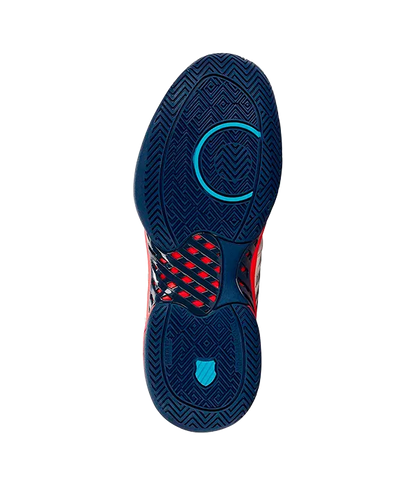 Padel Shoes K-Swiss Express Light 3 Blanco/Rojo Sanyo