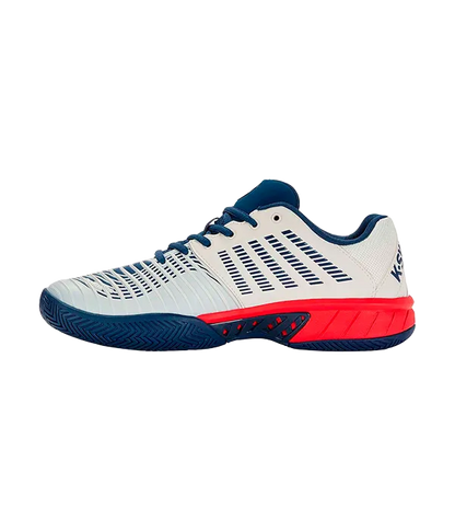 Padel Shoes K-Swiss Express Light 3 Blanco/Rojo Sanyo