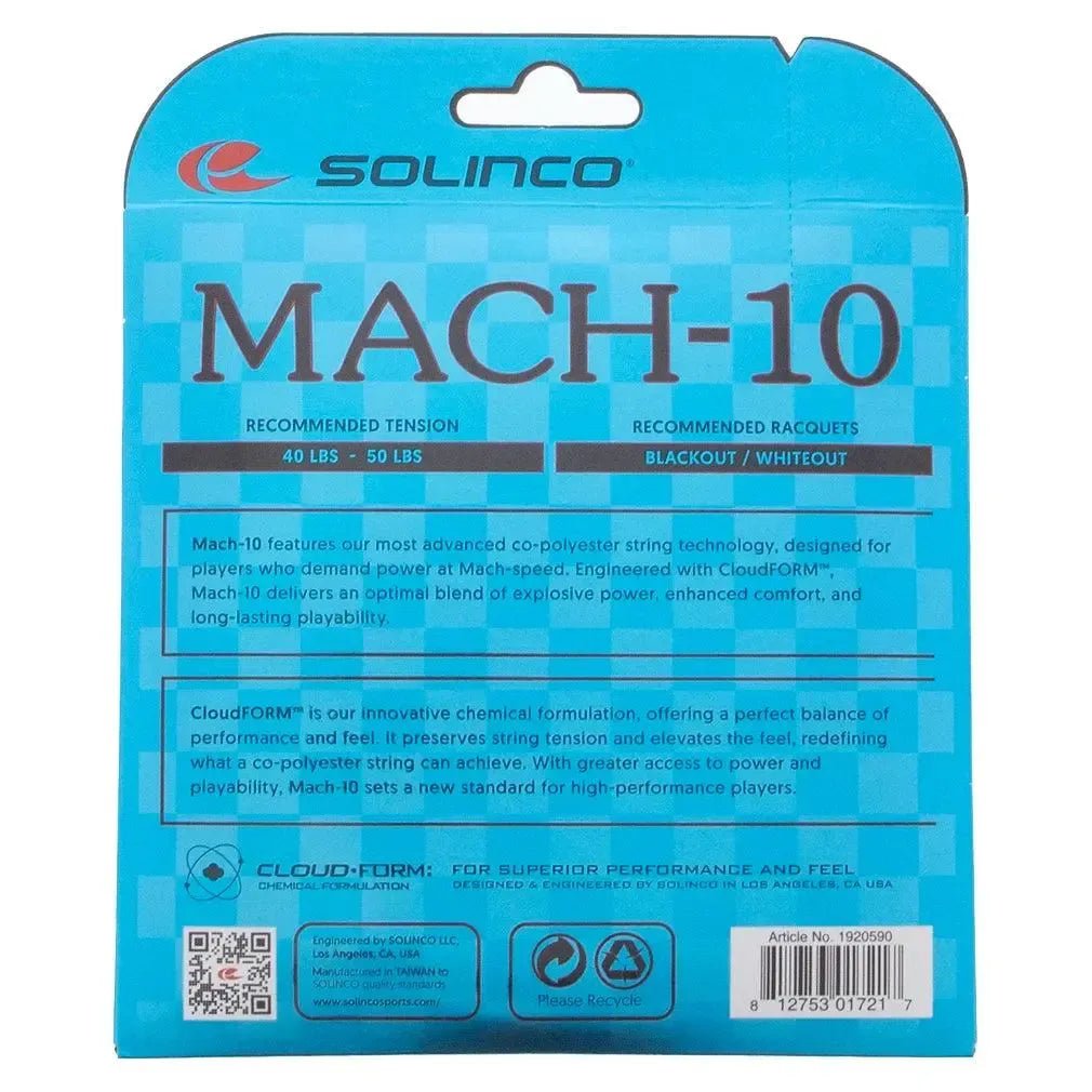 Mach - 10 Tennis StringTienda Tennis
