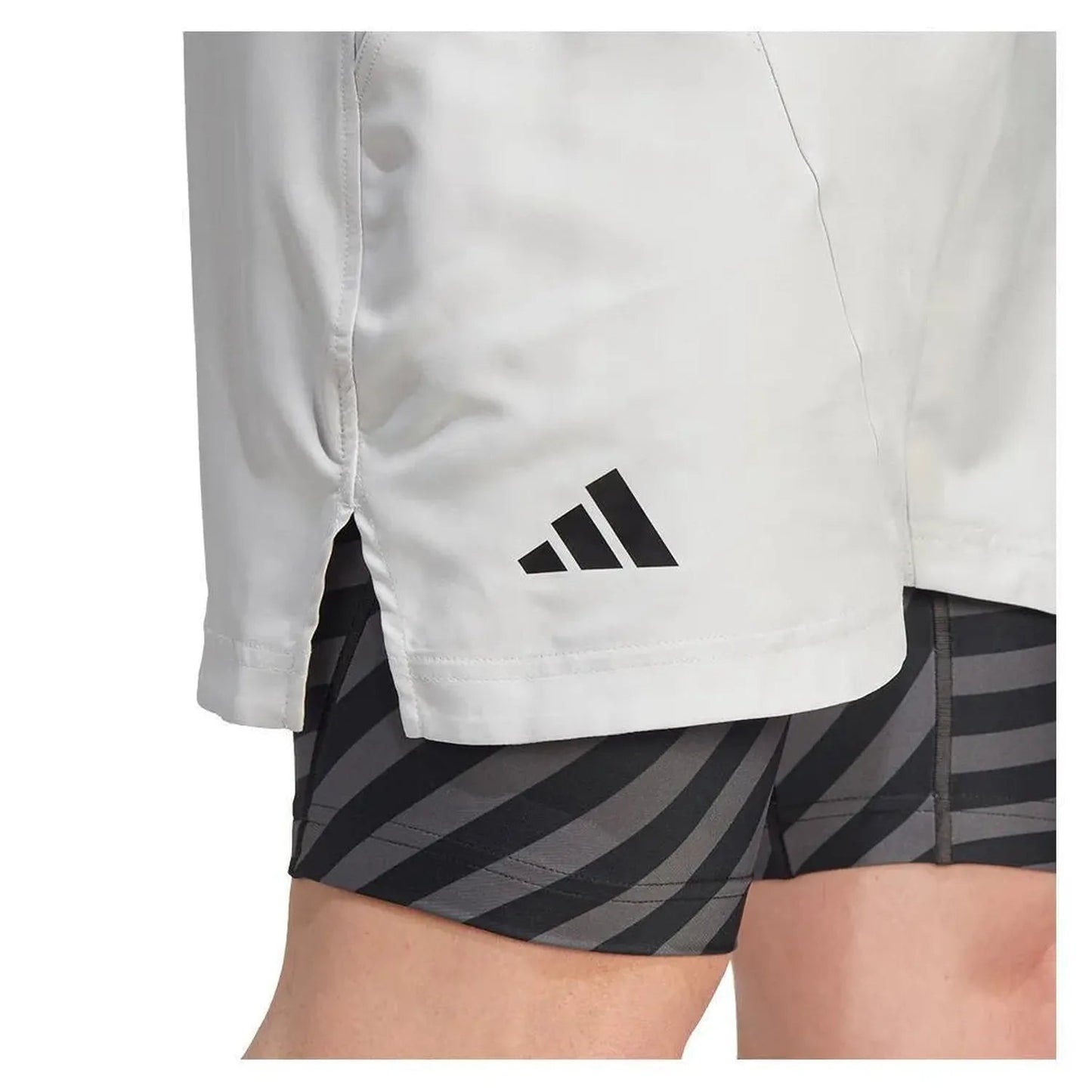 Men's 2N1 Pro Tennis Short Grey OneTienda Tennis