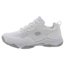 Men's Clear Shot Quicksilver Pickleball Shoes White and SilverTienda Tennis