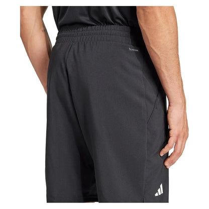 Men's Club 3 Stripe 7 inch Tennis Short BlackTienda Tennis